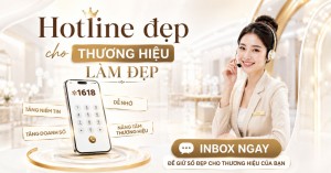 Hotline 4 số - Hotline đẹp cho thương hiệu làm đẹp