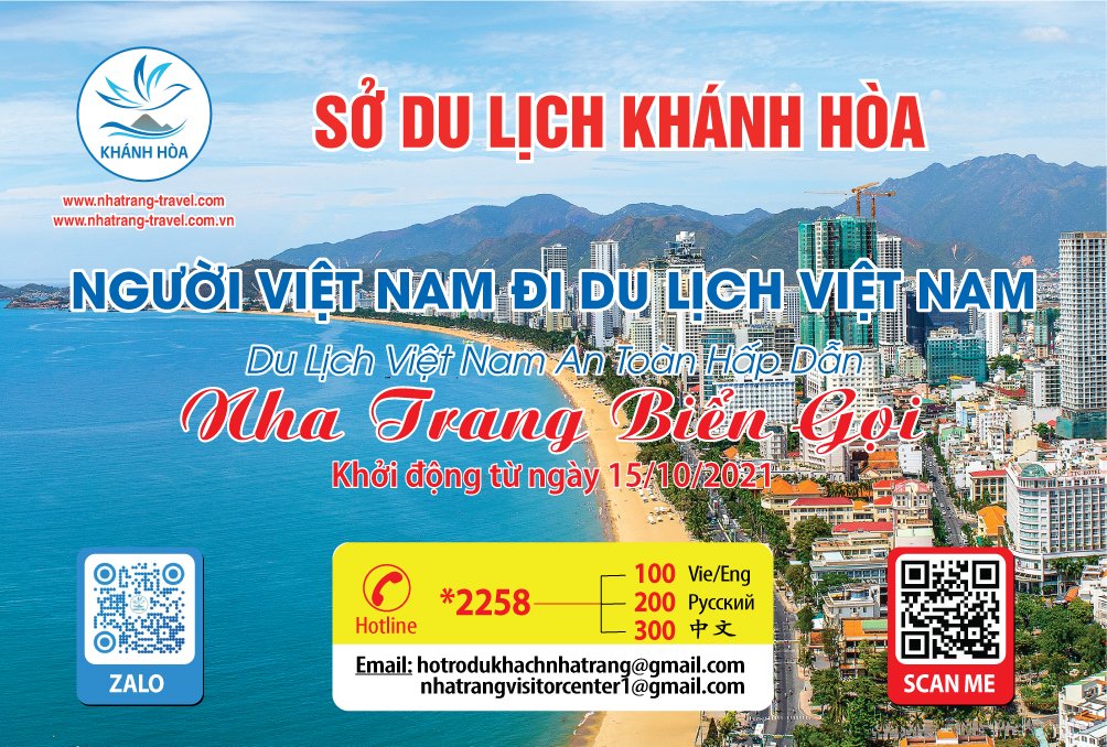 Phản ánh chất lượng dịch vụ du lịch tại Khánh Hòa qua số hotline *2258